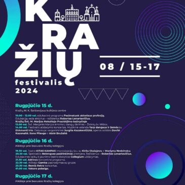 Kviečia Kražių festivalis